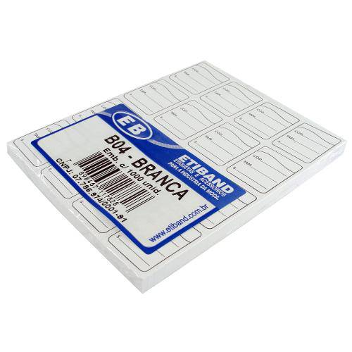 Tamanhos, Medidas e Dimensões do produto 1.000 Etiquetas Cartão de Papel para Roupa