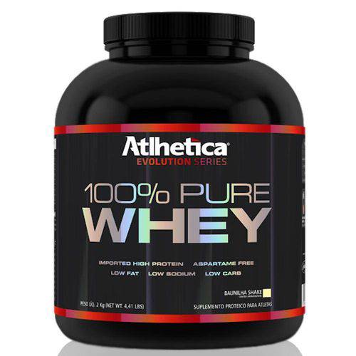 Tamanhos, Medidas e Dimensões do produto 100 Pure Whey - 2kg - Atlhetica Nutrition