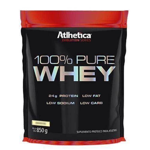 Tamanhos, Medidas e Dimensões do produto 100% Pure Whey Protein Evolution Series Low Carb - 850g Chocolate - Atlhetica