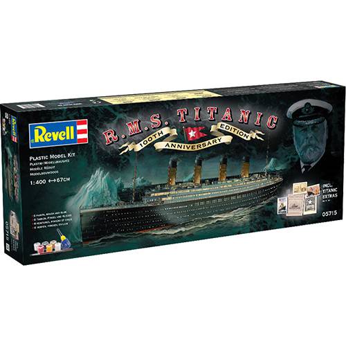 Tamanhos, Medidas e Dimensões do produto 100 Years Titanic (Spec.Edit) Revell REV 05715