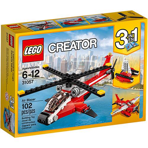 Tamanhos, Medidas e Dimensões do produto 31057 - LEGO Creator - Air Blazer