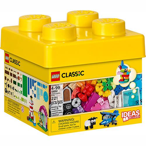 Tamanhos, Medidas e Dimensões do produto 10692 - LEGO Classic - Peças Criativas