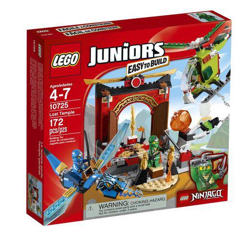 Tamanhos, Medidas e Dimensões do produto 10725 - LEGO Juniors - Ninjago o Templo Perdido