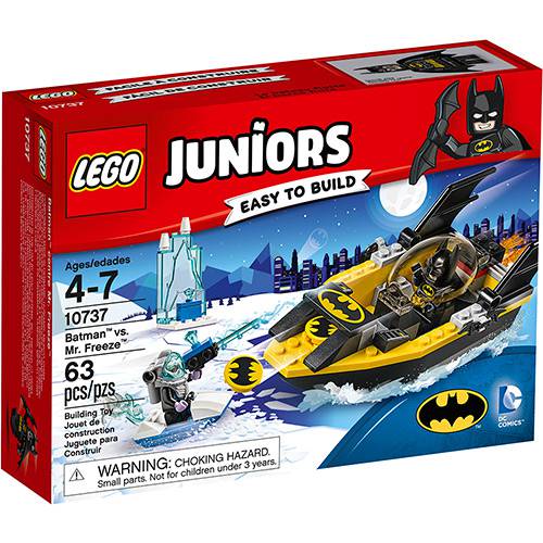 Tamanhos, Medidas e Dimensões do produto 10737 - LEGO Juniors - Batman Contra Senhor Frio