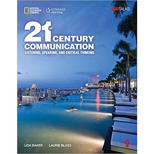 Tamanhos, Medidas e Dimensões do produto 21st Century Communication 1 - Listening, Speaking And Critical Thinking - Student's Book With On Wb