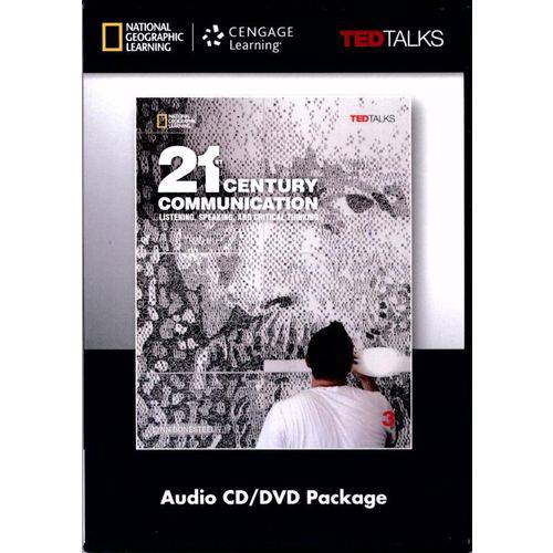 Tamanhos, Medidas e Dimensões do produto 21st Century Communication 3 Listening, Speaking And Critical Thinking Audio Cd/DVD