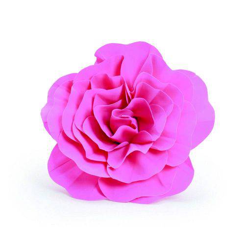 Tamanhos, Medidas e Dimensões do produto 4 Flores Decorativas P/ Painel Pink 40cm Dec. Festas