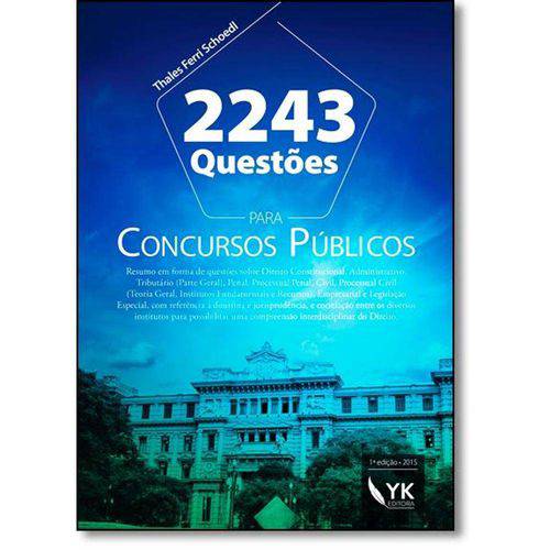 Tamanhos, Medidas e Dimensões do produto 2.243 Questões para Concursos Públicos
