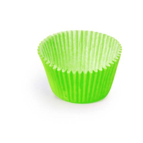 Tamanhos, Medidas e Dimensões do produto 40 Forminhas Cupcake Verde Limão Dec. Festas
