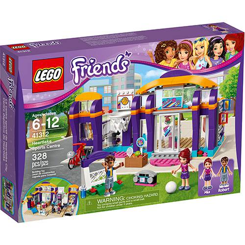 Tamanhos, Medidas e Dimensões do produto 41312 - LEGO Friends - Ginásio de Esportes de Heartlake