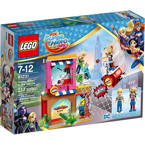 Tamanhos, Medidas e Dimensões do produto 41231 - LEGO Super Heroes DC - Harley Quinn: em Missão de Resgate