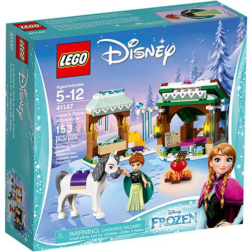 Tamanhos, Medidas e Dimensões do produto 41147 - LEGO Disney Princess - a Aventura na Neve da Anna