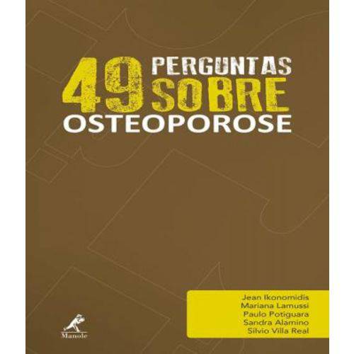 Tamanhos, Medidas e Dimensões do produto 49 Perguntas Sobre Osteoporose - Vol 06