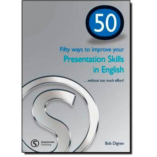 Tamanhos, Medidas e Dimensões do produto 50 Ways To Improve Your Presentation Skills In English - Audio Cd