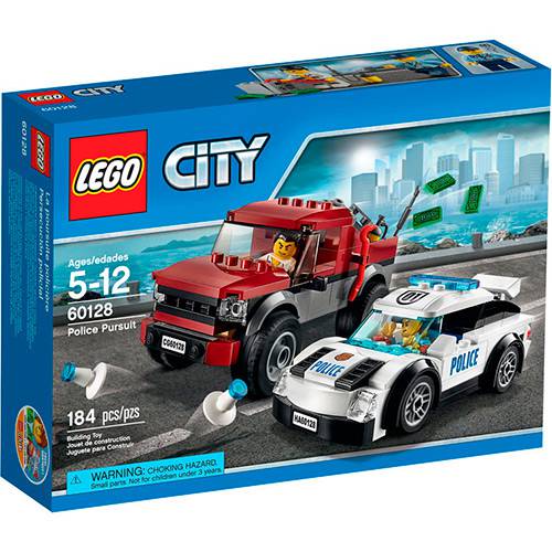 Tamanhos, Medidas e Dimensões do produto 60128 - LEGO City - Perseguição Policial