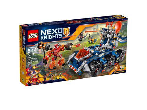Tamanhos, Medidas e Dimensões do produto 70322 - LEGO Nexo Knights - o Transportador de Torre de Axl