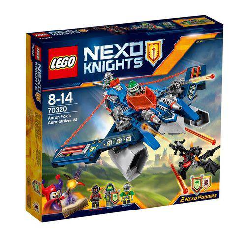 Tamanhos, Medidas e Dimensões do produto 70320 - LEGO Nexo Knights - Ataque Aéreo V2 de Aaron