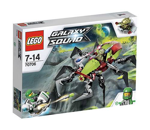 Tamanhos, Medidas e Dimensões do produto 70706 - LEGO Galaxy Squad - Inseto Rastejante da Cratera