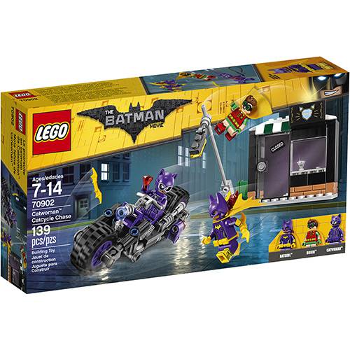 Tamanhos, Medidas e Dimensões do produto 70902 - LEGO Batman - a Perseguição de Motocicleta da Mulher-Gato