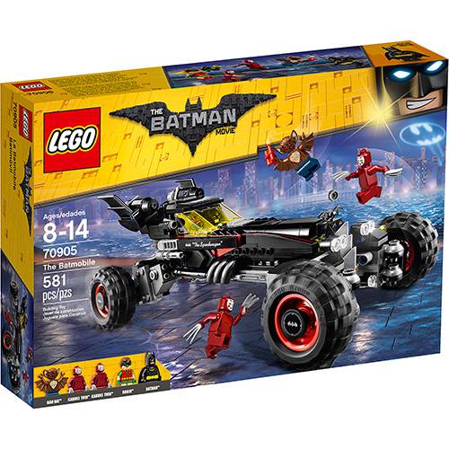 Tamanhos, Medidas e Dimensões do produto 70905 - LEGO Batman - o Batmóvel