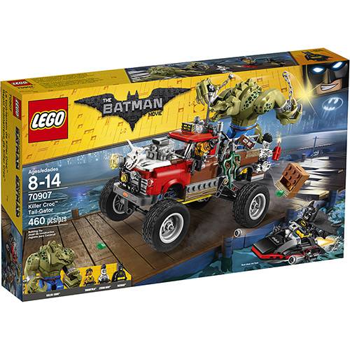 Tamanhos, Medidas e Dimensões do produto 70907 - LEGO Batman - o Carro de Reboque do Crocodilo