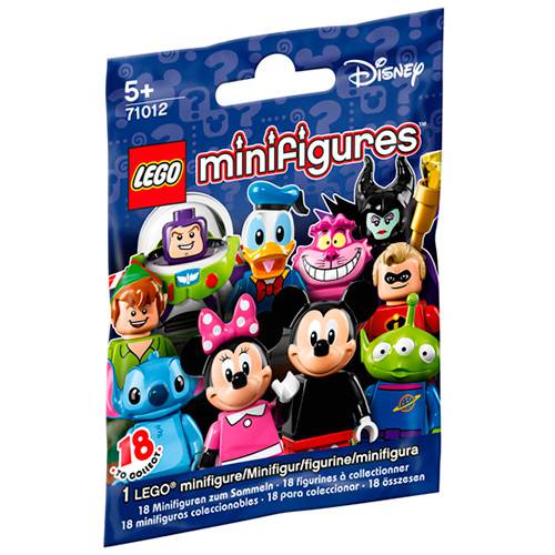 Tamanhos, Medidas e Dimensões do produto 71012 - LEGO Minifiguras - Minifigure Disney
