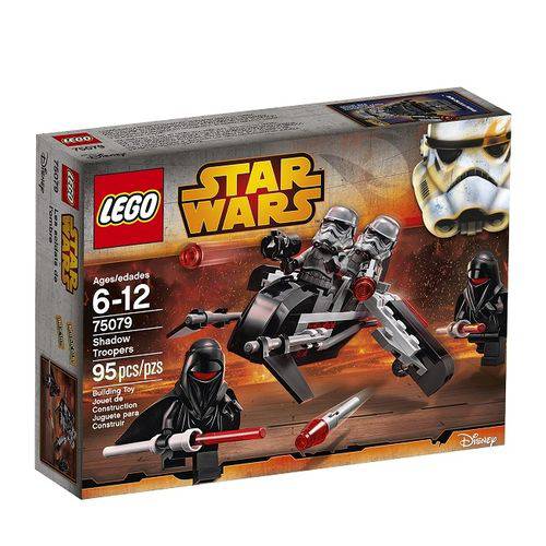 Tamanhos, Medidas e Dimensões do produto 75079 - LEGO Star Wars - Star Wars Shadow Troopers