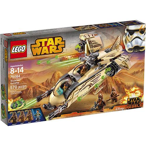 Tamanhos, Medidas e Dimensões do produto 75084 - LEGO Star Wars - Wookiee Gunship