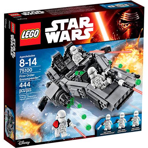 Tamanhos, Medidas e Dimensões do produto 75100 - LEGO Star Wars - Snowspeeder da Primeira Ordem