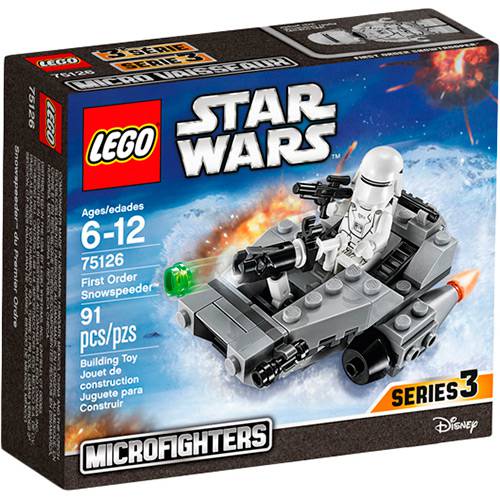 Tamanhos, Medidas e Dimensões do produto 75126 - LEGO Star Wars - Star Wars Snowspeeder da Primeira Ordem