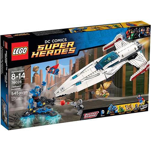 Tamanhos, Medidas e Dimensões do produto 76028 - LEGO Super Heroes - a Invasão de Darkseid