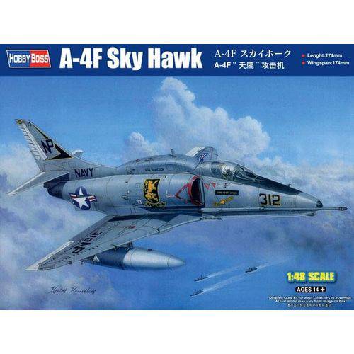 Tamanhos, Medidas e Dimensões do produto A-4F Sky Hawk - 1/48 - HobbyBoss 81765