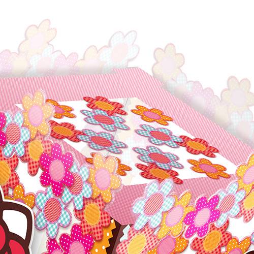 Tamanhos, Medidas e Dimensões do produto Abajur Quadrado Pequeno Hello Kitty - Startec