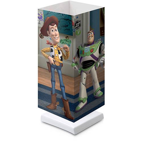Tamanhos, Medidas e Dimensões do produto Abajur Quadrado Toy Story - Startec