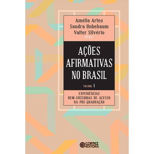 Tamanhos, Medidas e Dimensões do produto Açoes Afirmativas no Brasil - Vol. 01
