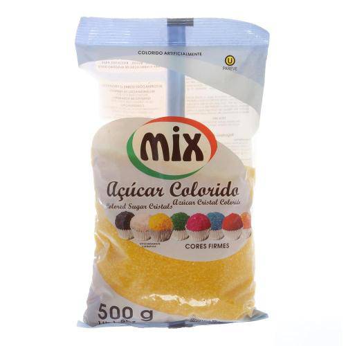 Tamanhos, Medidas e Dimensões do produto Açúcar Cristal Amarelo com 500g Mix