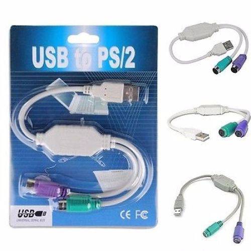 Tamanhos, Medidas e Dimensões do produto Adaptador USB X Ps2 Teclado e Mouse
