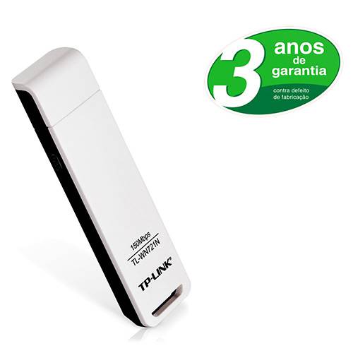 Tamanhos, Medidas e Dimensões do produto Adaptador Wireless USB 150Mbps WN721N - TP-Link