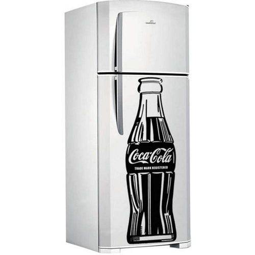 Tamanhos, Medidas e Dimensões do produto Adesivo de Geladeira Coca Cola Garrafa