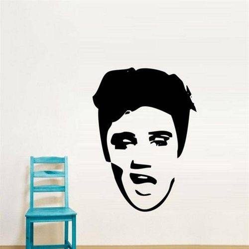 Tamanhos, Medidas e Dimensões do produto Adesivo de Parede Elvis Presley 3