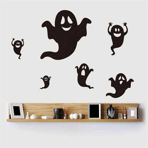 Tamanhos, Medidas e Dimensões do produto Adesivo de Parede - Fantasma de Halloween Buu