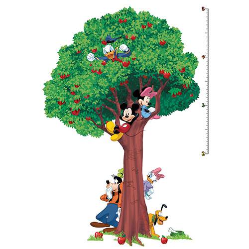 Tamanhos, Medidas e Dimensões do produto Adesivo de Parede Mickey & Amigos Peel & Stick Growth Chart Roommates Marrom/Verde (101,6x45,7cm)