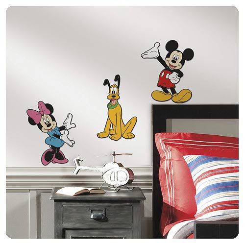 Tamanhos, Medidas e Dimensões do produto Adesivo de Parede Roommate Mickey e Minnie
