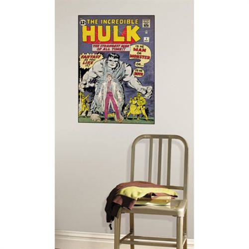 Tamanhos, Medidas e Dimensões do produto Adesivo de Parede Roommate Poster Hulk