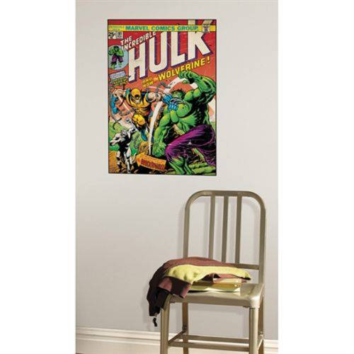 Tamanhos, Medidas e Dimensões do produto Adesivo de Parede Roommate Poster Incrivel Hulk