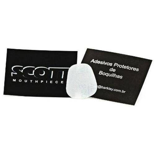 Tamanhos, Medidas e Dimensões do produto Adesivo Protetor para Boquilha Scott Silicone Sax Clarinete