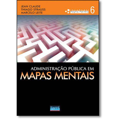 Tamanhos, Medidas e Dimensões do produto Administracao Publica em Mapas Mentais - Vol 6 - Impetus