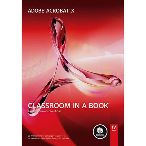 Tamanhos, Medidas e Dimensões do produto Adobe Acrobat X: Classroom In a Book