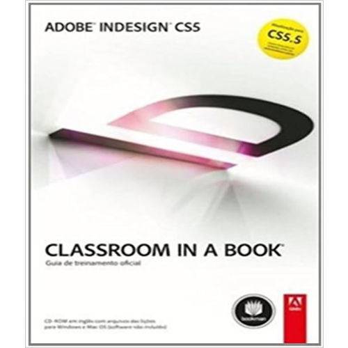 Tamanhos, Medidas e Dimensões do produto Adobe Indesign Cs5 - Classroom In a Book