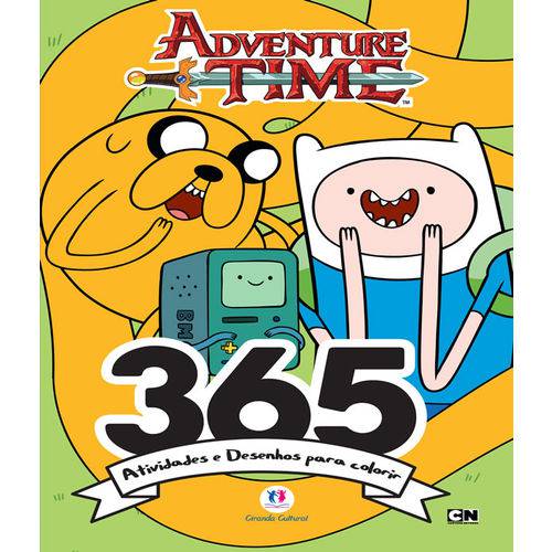 Tamanhos, Medidas e Dimensões do produto Adventure Time - 365 Atividades e Desenhos para Colorir